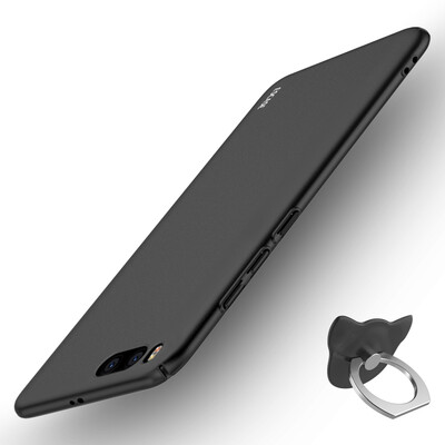 

ESCASE Millet 6 Mobile Shell Millet 6 Mobile Phone Cover Millet mobile phone cover all-inclusive skin touch series of hard shell ring buckle skin black