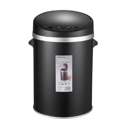 

Coix Comix Electric Charging Smart Induction Trash Can Automatic Flip Stainless Steel European Living Room Bedroom Kitchen Bathroom 10L L211