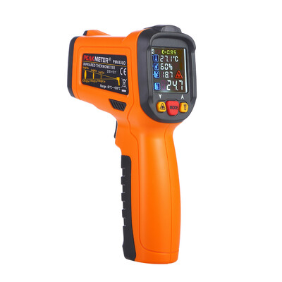

PEAKMETER PM6530D LCD Display Handheld Infrared Thermometer -50800 with Humidity&Dew Point IRT K type Ambient UV Light