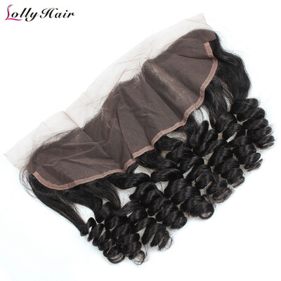 

Перуанские волосы Virgin Hair Loose Wron Frontal Lace Closure Free Part Необработанная черная перуанская свободная волна Закрытие Дешевые человеческие волосы