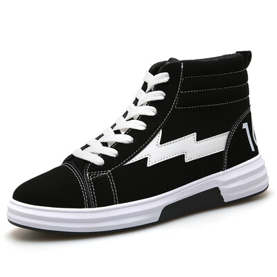 

Leisure&platform sneakers Canvas short boots Mens shoes