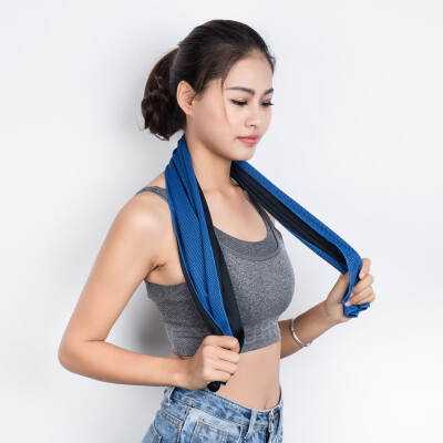 

Icy Women Men Towel Outdoor Sports Wipe Sweat fashion Gymnasium Supplies Spandex Superfine Fiber Blended Yarn Crafts