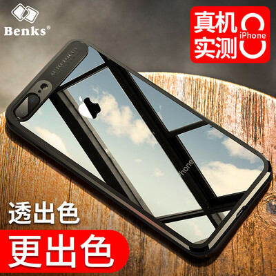 

Взрыв Кеши (Бэнкс) Apple iPhone8 Plus / 7 Plus все включено телефон оболочки защитную оболочку Apple, мягкой односторонней 8P / 7P мягкая сторона демпфирование телефон оболочки мобильный телефон защитный рукав черный элегантный