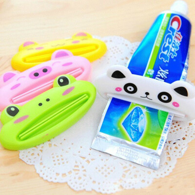 

Cntomlv Multifunctional Toothpaste Clip Squeezer Creative Cute Cartoon Animal Design