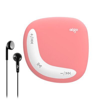 

Patriot (aigo) mp3-плеер маленький камень mp3-203 мини-музыкальный плеер mp3 без потерь высокое качество спортивная мода светло-красный