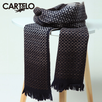 

Card Di Le Crocodile (CARTELO) cashmere scarves men simple winter fashion thick padded gift box CC57C12051 Lancashire