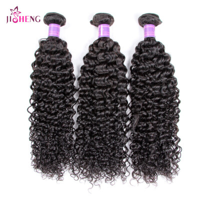 

1-3 Pcs Curly Wave Human Hair Peruvian Virgin Human Curly Wave Hair Extensions