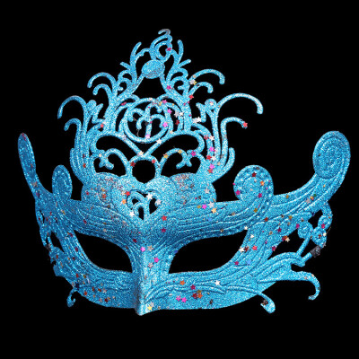 

Halloween Festival Makeup Party Birthday Party Golden Crown Mask Decoration Accessories