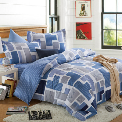 

WEIZHONG cotton bed set duvet coverfitted sheetpillow case