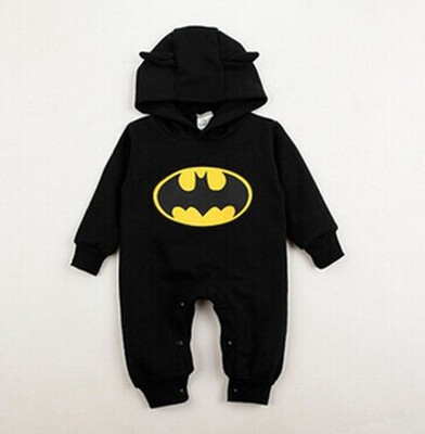 

NWT Baby Boys Romper Bodysuit Newborn Hoodies Batman One-piece Sleepsuit 3-24M