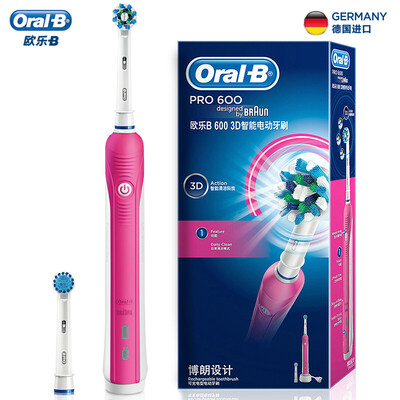 

Braun Oral B D16 3D Sonic Wave Smart Electric Toothbrush Pink