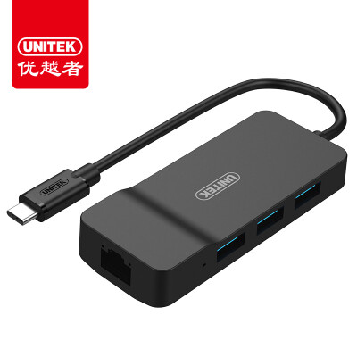 

Улучшенный человек (UNITEK) USB разветвитель типа с USB-C порт RJ45 Type-C сетевого кабеля адаптер Gigabit Ethernet компании Apple MacBookHUB расширение концентратор Y-3149A