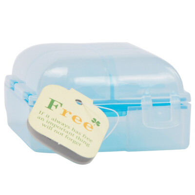 

Jingdong Supermarket YAMADA imported portable small kit medicine storage box blue