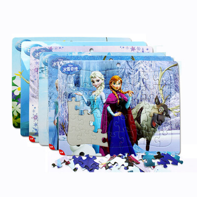 

Disney toys 40 frame puzzle Frozen princess puzzle children&39s educational toys 3-6 years of age ancient Part Puzzle girl six in one 15DF2918