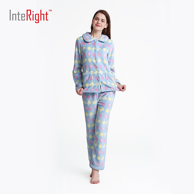 

Ms INTERIGHT Colorful Pajamas Home Set Pink Blue