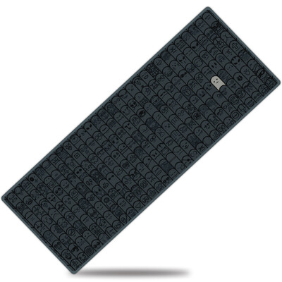 

Appropriate cool EXCO finger wrapping mouse pad game oversized desk pad precision lock bottom non-slip office household mouse pad MSP026 L gray