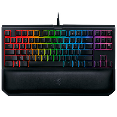 

Razer (Razer) черная вдова пауки конкурентоспособны версия Symphony v2- зеленой оси механические клавиатуры Jedi выжить курица клавиатуры