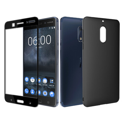 

Комплект оболочки мембраны [6] ESCASE Nokia мобильный телефон, чтобы отправить черный стальной корпус пленки полноэкранное 6 Nokia мобильный телефон устанавливает все включено матовое DROP серии сабо / черный элегантный