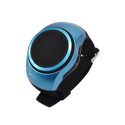 

Outdoor wearable wireless portable watch Bluetooth speaker card player small audio phone sound
