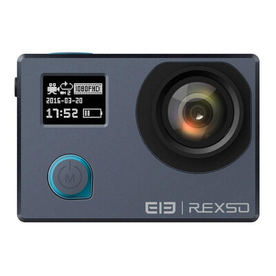 

Elephone Explorer Dual NTK96660 2.0 Inches Action Camera 4K 24fps Dual Display 170 Degree Wide Angle