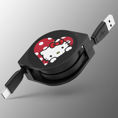

Hello Kitty типа с мультфильма выдвижной кабель телефонный кабель для зарядки для Samsung S8 / Huawei P10 / Mate9 / слава V8 / музыка / видео проса концентрические Hello Kitty