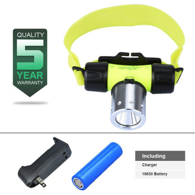 

Rushed Lamp Frontale 800lm Waterproof Head Torch Light Headlight Lamp Cree Xm-l T6 18650 Lithium Ion Rechargeable Diving