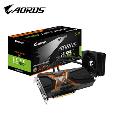 

Gigabyte Куриный графика (GIGABYTE) AORUS GTX 1080Ti WATERFORCE Xtreme издание 352bit 11G GDDR5X