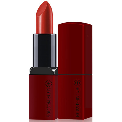 

(MY IMPRESSION) Jing pure silk velvet lipstick 3.2g 01 cherry red (matte lip lip gloss moisturizing moisturizing)