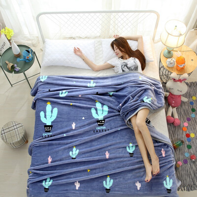 

Percy home textile; Reactive Dyes Casual Polyester Bedding Blanket ; 360gsm