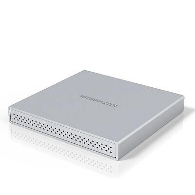 

YottaMaster S200RC3 Type-C dual disk disk array hard disk box 2.5-inch SATA / SSD true USB3.1Gen2 hard drive support 4TB hard disk silver