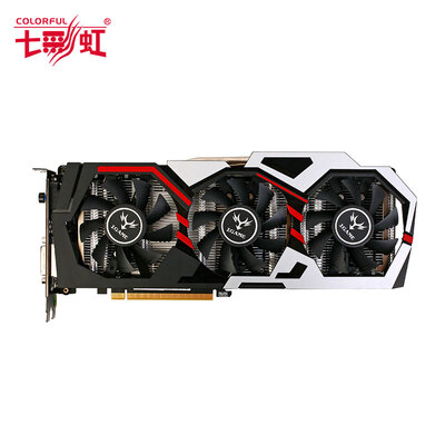 

Красочные (Красочные) iGame1060 пламя Арес U-3GD5 ТОП GTX1060 1594-1809 / 8008MHz 3G / 192bit GDDR5 графическая карта игра