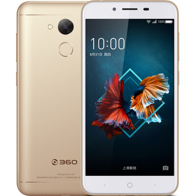 

360 mobile phone vizza all Netcom 4GB +32 GB sunshine gold mobile Unicom Telecom 4G mobile phone dual card dual standby