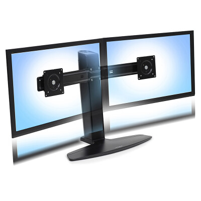 

ERGOTRON 33-396-085 Neo-Flex Dual-Screen Computer Monitor Stand 3 Years Original Warranty