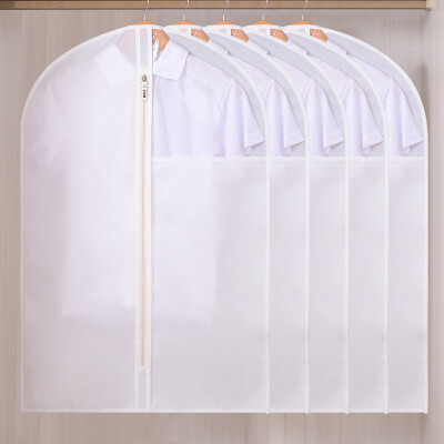 

Herb garden Oxford cloth dust cover storage bag water laundry sorting bag hanging bag medium 5 pure white