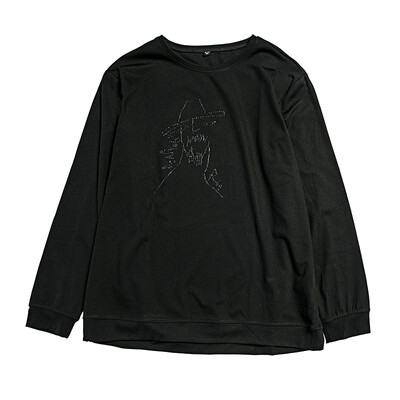 

2017 fashion new large size men's autumn new plus loose collar sweater casual long-sleeved T-shirt solid color shirt