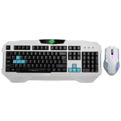 

Hands (basic) mouse and keyboard set keyboard mouse set T8500 Jedi survival to eat chicken weapon white U + P