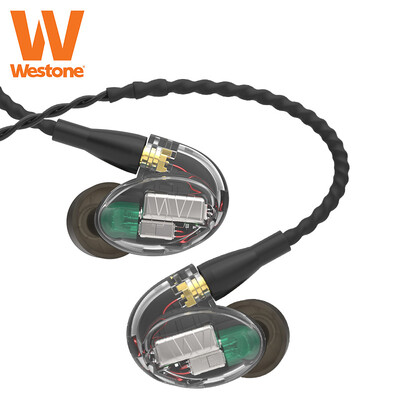

Weston Westone new um30 pro HiFi noise reduction headphones three unit moving iron headphones ear music game headset new