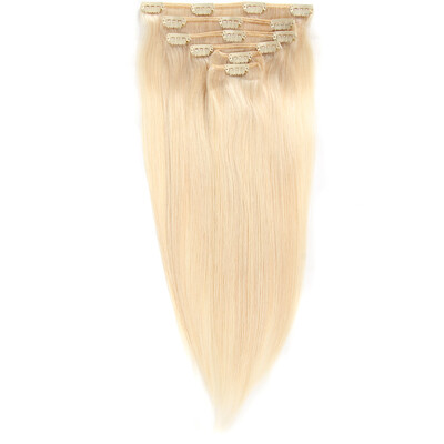 

Chorliss Clip In Hair Extensions 6Pcs/Pack Human Straight Hairpiece Brazilian Remy Hair 14” 16" 18" 20"