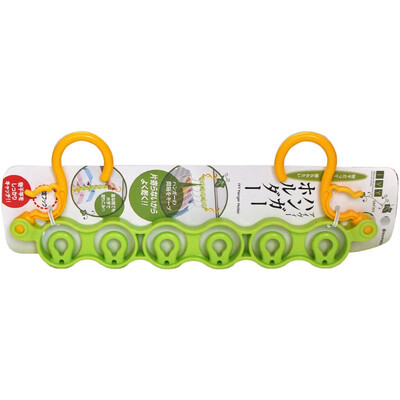 

INOMATA IVY series of imported plastic separation hook drying racks vertical racks light green