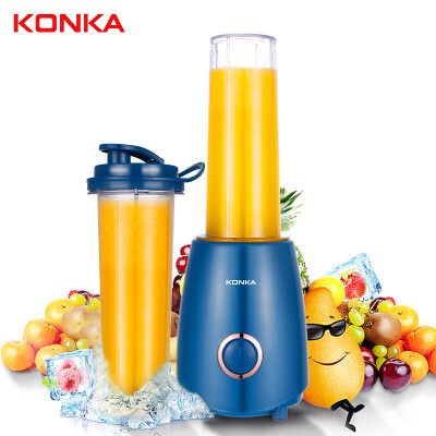 

KONKA Food Processor Portable Walk-in Cup Two-cup Stir Fruit Smoothie Baby Food Juice KJ-JF302 (V)