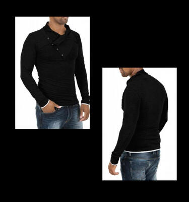 

Fashion Long Sleeve O-neck T-shirt 2017 New Arrival Men T-Shirts Tops Tees Mens Cotton T-Shirts 3Colors Men T-shirts XXL