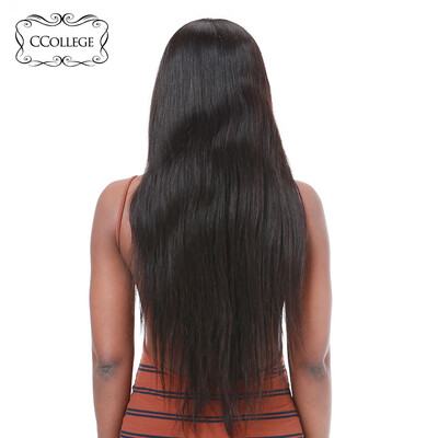 

Brazilian Straight 100% Human Hair Full Lace Wigs With Baby Hair 10-24inch Unprocessed Hair Natural Color #1 Free Shipping