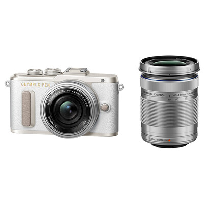 

Olympus OLYMPUS E-PL8 14-42mm EZ 40-150mm R white micro single lens dual-lens machine body anti-shake beauty Selfie PL7 upgrade