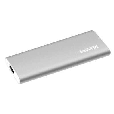 

Kingshare C6D SATA3 6Gb s M2 to Type-C 31 Mobile Solid State Drive Box Glacier Silver