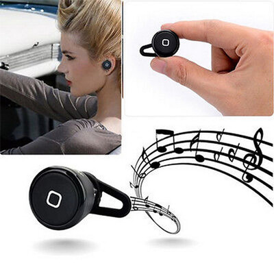 

New Wireless Bluetooth Mini Headset Earphone Headphone For iPhone Samsung