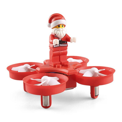 

JJRC H67 Flying Santa Claus 2.4G 4CH 6Axis 716 Coreless Motor Headless Mode Toy Brick RC Quadcopter RTF