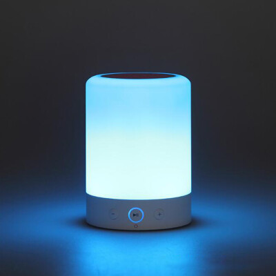 

Intelligent Atmosphere Discoloration Bluetooth Speakers Multi-function lights mini portable audio sleep night lights alarm clock