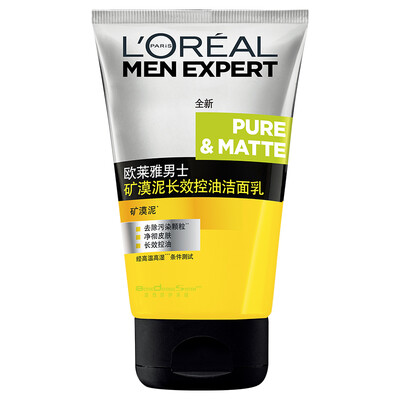 

L'Oreal (Лореаль) Мужская шахта пустыни грязи умывания 50мл