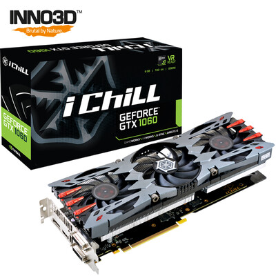 

Ogata GTX1060 X3 Ultra Ice Dragon Super Edition ICHILL 1784 / 8200MHz 3GB / 192Bit GDDR5 PCI-E Graphics