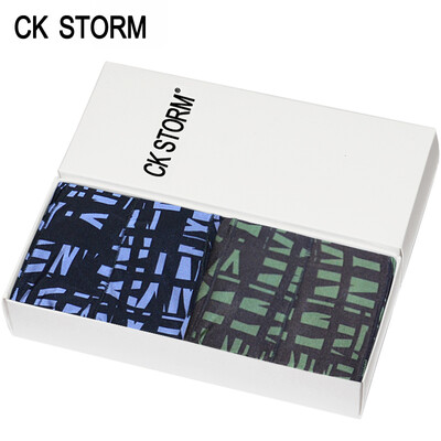 

CK STORM men's underwear flat pants without trace speed dry ck storm series printing male underwear shopping malls genuine 2 g